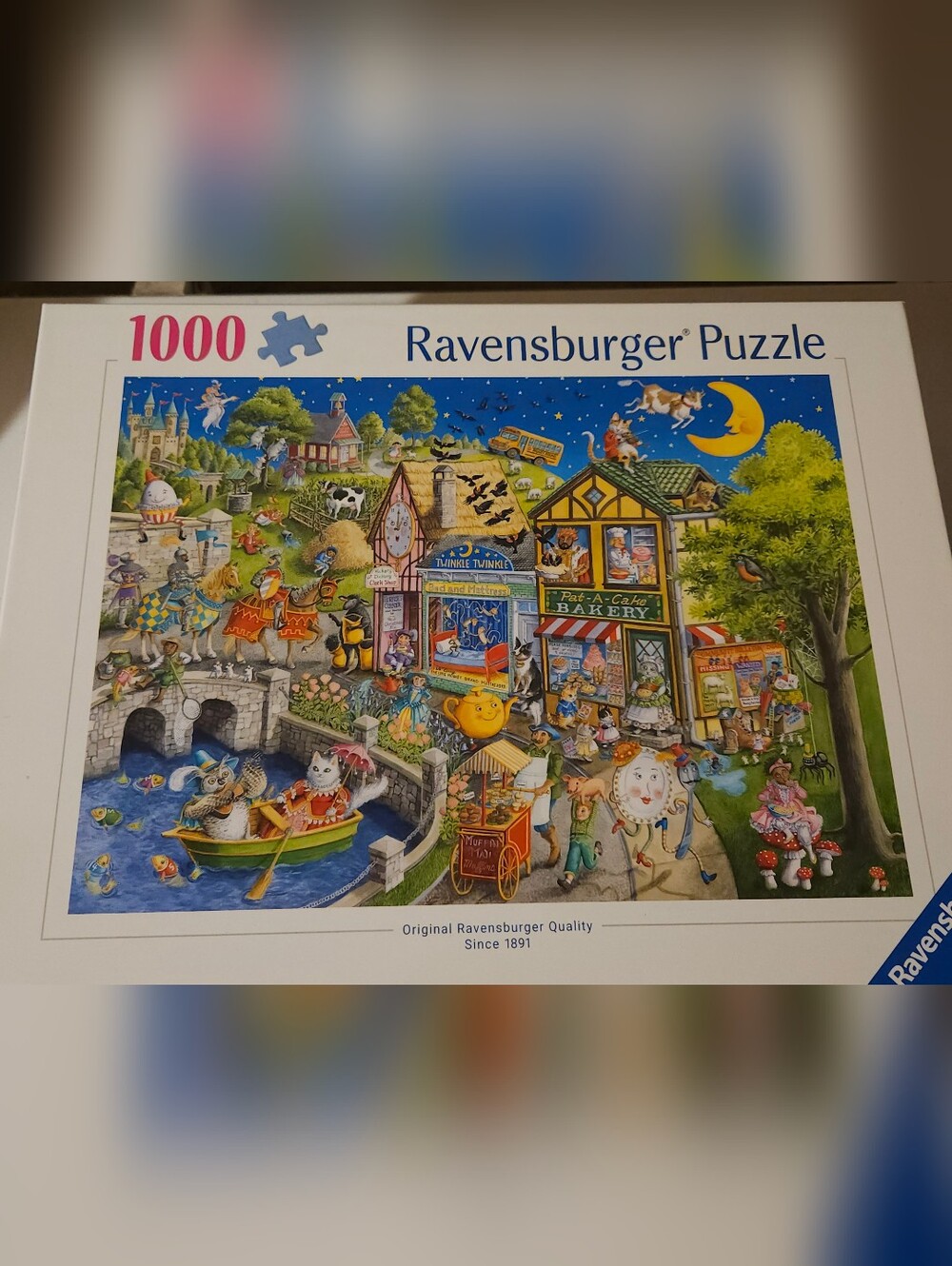 Ravensburger Whimsical Nursery Rhymes 1000 Piece Puzzle